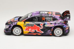 Ford Puma Rally1 #55 J. McErlean / E. Treacy Rally Monte Carlo 2025 IXO 1:18 18RMC231A Kov – obrázok 3 z 6