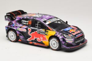 Ford Puma Rally1 #55 J. McErlean / E. Treacy Rally Monte Carlo 2025 IXO 1:18 18RMC231A Kov – obrázok 4 z 6