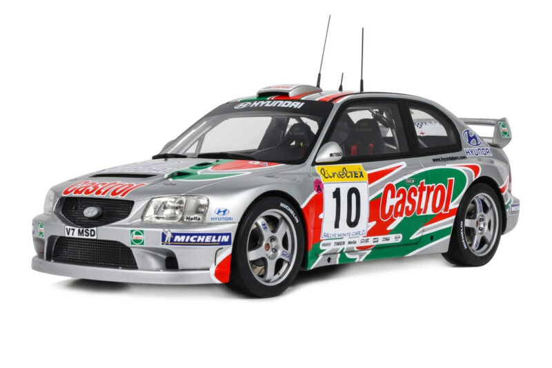 Hyundai Accent WRC #10 A. McRae / D. Senior Rally Monte Carlo 2001 Otto 1:18 OT1265 Živica