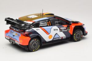 Hyundai i20 N Rally1 #1 T. Neuville / M. Wydaeghe Safari Rally Kenya 2025 IXO 1:18 18RMC247B Kov – obrázok 2 z 6