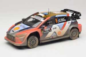Hyundai i20 N Rally1 #8 O. Tanak / M. Jarveoja Safari Rally Kenya 2025 IXO 1:18 18RMC247A Kov