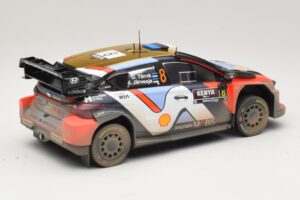 Hyundai i20 N Rally1 #8 O. Tanak / M. Jarveoja Safari Rally Kenya 2025 IXO 1:18 18RMC247A Kov – obrázok 2 z 6