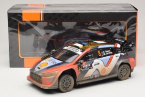 Hyundai i20 N Rally1 #8 O. Tanak / M. Jarveoja Safari Rally Kenya 2025 IXO 1:18 18RMC247A Kov – obrázok 6 z 6