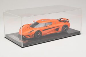 Koenigsegg Regera Oranžový Karbónový Balíček FrontiArt 1:18 F071-153 Živica – obrázok 6 z 7