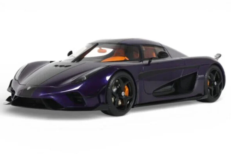 Koenigsegg Regera Fialový GT Spirit 1:18 GT973 Živica
