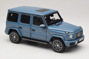 Mercedes G-Class W465 Vintage Blue Norev 1:18 183034 Kov – obrázok 4 z 6