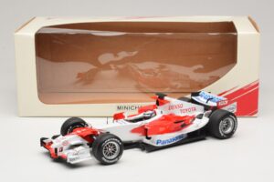 Panasonic Toyota Racing TF106 #11 J. Trulli 2006 Minichamps 1:18 AM59558L Kov – obrázok 7 z 7