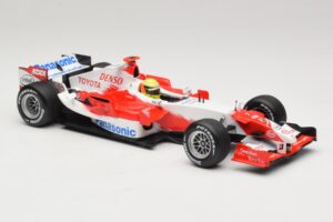 Panasonic Toyota Racing TF106 #12 R. Schumacher Presentation 2006 Minichamps 1:18 AM59553G Kov – obrázok 4 z 6