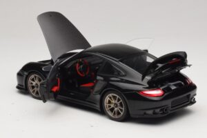 Porsche 911 997 GT2 RS Čierny Minichamps 1:18 100069401-O Kov – obrázok 5 z 8