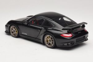 Porsche 911 997 GT2 RS Čierny Minichamps 1:18 100069401-O Kov – obrázok 7 z 8