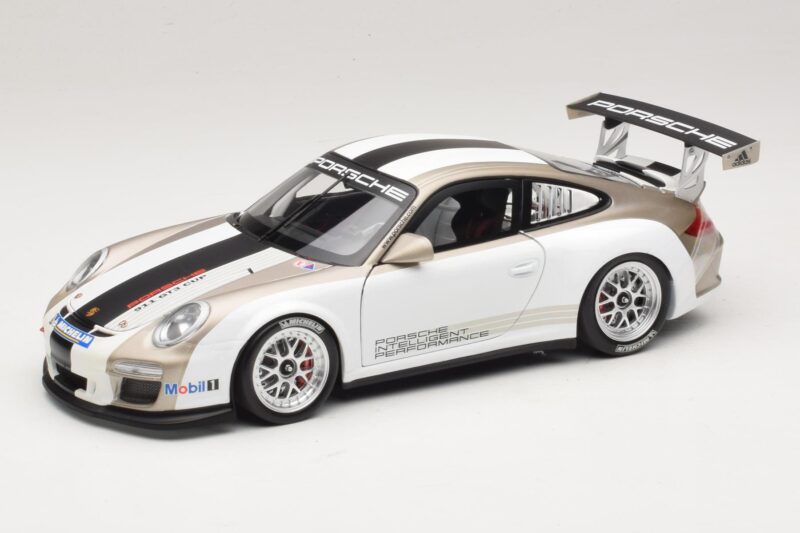 Porsche 911 997 GT3 Cup Biely S Pruhmi 2008 Minichamps 1:18 WAP0210130C Kov