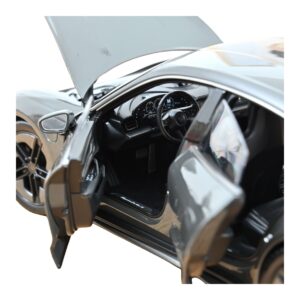 Porsche Taycan Turbo S Slate Grey Neo Norev 1:18 187654 Kov – obrázok 4 z 5