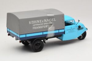Tempo Hanseat Pickup Kühne & Nagel Frankfurt Minichamps 1:18 180099022 Kov – obrázok 2 z 6