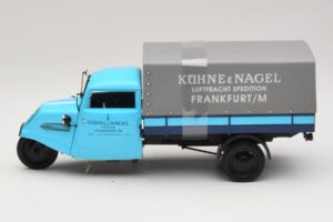 Tempo Hanseat Pickup Kühne & Nagel Frankfurt Minichamps 1:18 180099022 Kov – obrázok 3 z 6