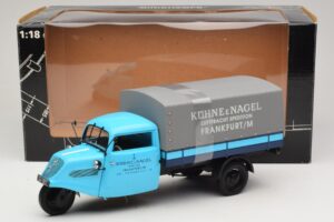 Tempo Hanseat Pickup Kühne & Nagel Frankfurt Minichamps 1:18 180099022 Kov – obrázok 6 z 6