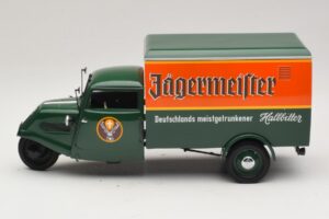 Tempo Hanseat Dodávka Jägermeister Minichamps 1:18 150099044 Kov – obrázok 4 z 8
