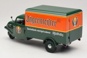 Tempo Hanseat Dodávka Jägermeister Minichamps 1:18 150099044 Kov – obrázok 7 z 8