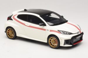 Toyota GR Yaris TGR Italy Limitovaná Edícia Pure White Otto 1:18 OT1183 Živica – obrázok 4 z 6