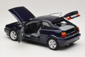 Volkswagen Corrado VR6 Aqua Blue Metallic Limitovaná Edícia Norev 1:18 188660 Kov – obrázok 5 z 8