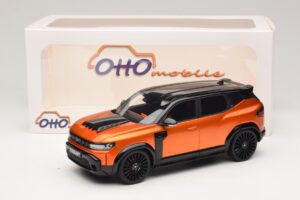 Dacia Duster Mk3 Redust Sport 4x2 Hybrid Metallic Orange Otto 1:18 OT1316 Živica – obrázok 6 z 6
