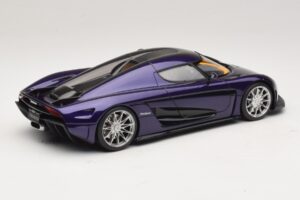 Koenigsegg Regera Fialový GT Spirit 1:18 GT973 Živica – obrázok 2 z 6
