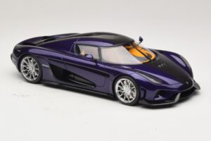 Koenigsegg Regera Fialový GT Spirit 1:18 GT973 Živica – obrázok 4 z 6