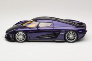 Koenigsegg Regera Fialový GT Spirit 1:18 GT973 Živica – obrázok 3 z 6