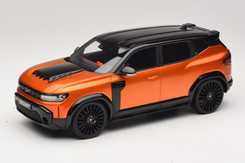 Dacia Duster Mk3 Redust Sport 4x2 Hybrid Metallic Orange Otto 1:18 OT1316 Živica