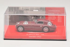 Alfa Romeo 8C 2900B #19 R. Sommer / C. Biondetti 24 Hours of Le Mans Winner 1938 Minichamps 1:43 403120473 Kov – obrázok 4 z 4
