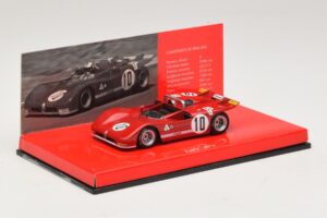Alfa Romeo T33/3 #10 R. Stommelen / N. Galli ADAC 1000km Nurburgring 1971 Minichamps 1:43 436711210 Kov – obrázok 2 z 5