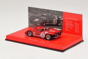 Alfa Romeo T33/3 #10 R. Stommelen / N. Galli ADAC 1000km Nurburgring 1971 Minichamps 1:43 436711210 Kov – obrázok 3 z 5
