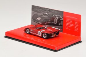 Alfa Romeo T33/3 #10 R. Stommelen / N. Galli ADAC 1000km Nurburgring 1971 Bez Vonkajšej Škatule Minichamps 1:43 436711210-R1  – obrázok 3 z 4