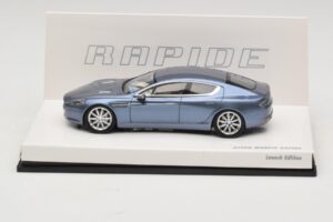Aston Martin Rapide Modrá Metalíza Minichamps 1:43 437137903 Kov