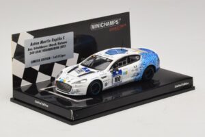 Aston Martin Rapide S #100 Bez / Schubauer 24 Hours of Nurburgring 2013 Minichamps 1:43 437131300 Kov – obrázok 2 z 5