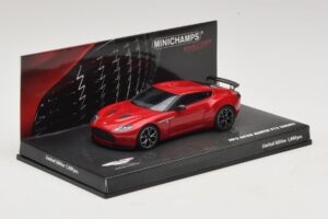 Aston Martin V12 Zagato Červený Minichamps 1:43 437137220 Kov – obrázok 2 z 5
