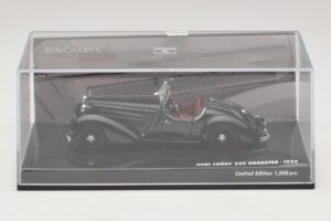 Audi Front 225 Roadster Čierny Minichamps 1:43 437019131 Kov – obrázok 4 z 5