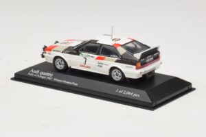 Audi Quattro #7 M. Mouton / F. Pons Pikes Peak International Hill Climb 1984 Minichamps 1:43 AUDI014 Kov – obrázok 3 z 4