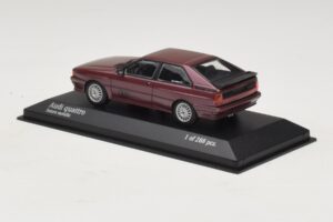 Audi Quattro Hnedá Metalíza Minichamps 1:43 430019429 Kov – obrázok 3 z 4