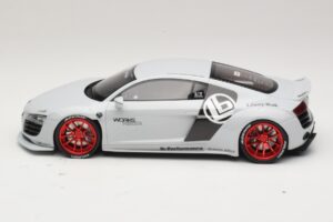 Audi R8 42 Liberty Walk Biely GT Spirit 1:18 GT325 Živica – obrázok 3 z 6