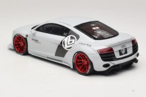 Audi R8 42 Liberty Walk Biely GT Spirit 1:18 GT325 Živica – obrázok 5 z 6