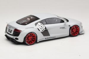 Audi R8 42 Liberty Walk Biely GT Spirit 1:18 GT325 Živica – obrázok 2 z 6