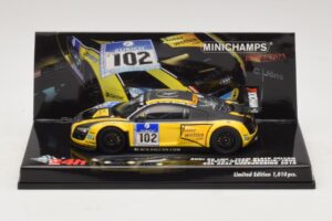 Audi R8 LMS GT3 #102 H-J. Stuck / H. Heyer Black Falcon 24 Hours of Nurburgring 2010 Minichamps 1:43 437101912 Kov