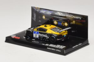 Audi R8 LMS GT3 #2 24 Hours of Nurburgring 2010 Minichamps 1:43 437101902 Kov – obrázok 3 z 5