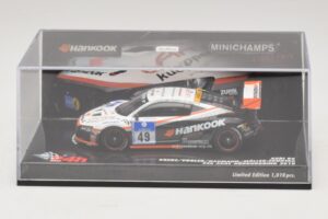 Audi R8 LMS GT3 #49 Krebs / Vogler Hankook 24 Hours of Nurburgring 2010 Minichamps 1:43 437101949 Kov – obrázok 4 z 5