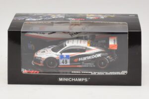 Audi R8 LMS GT3 #49 Krebs / Vogler Hankook 24 Hours of Nurburgring 2010 Minichamps 1:43 437101949 Kov – obrázok 5 z 5