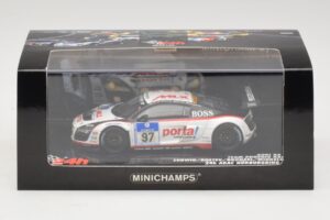 Audi R8 LMS GT3 #97 Phoenix Racing 24 Hours of Nurburgring 2010 Minichamps 1:43 437101997 Kov – obrázok 5 z 5