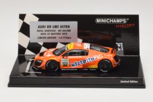 Audi R8 LMS Ultra #100 MS Racing Patel / Dobitsch ADAC GT Masters 2013 Minichamps 1:43 437130100 Kov