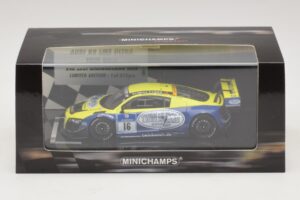Audi R8 LMS Ultra #16 Busch 24 Hours of Nurburgring 2013 Minichamps 1:43 437130116 Kov – obrázok 5 z 5