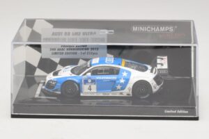 Audi R8 LMS Ultra #4 Phoenix Racing Ammermuller / H-J. Stuck 24 Hours of Nurburgring 2013 Minichamps 1:43 437131304 Kov – obrázok 4 z 5