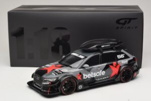 Audi RS6 C7 Avant DTM So Strešným Boxom GT Spirit 1:18 GT321 Živica – obrázok 6 z 6
